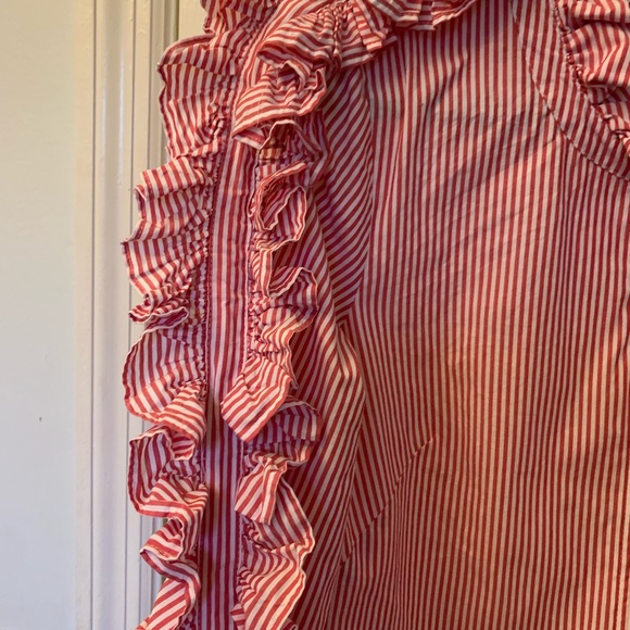 Stripe & Ruffle Pull-Over - Picture 6 of 10